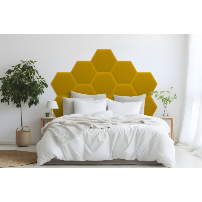 Polsterpaneel Magic Velvet Gelb